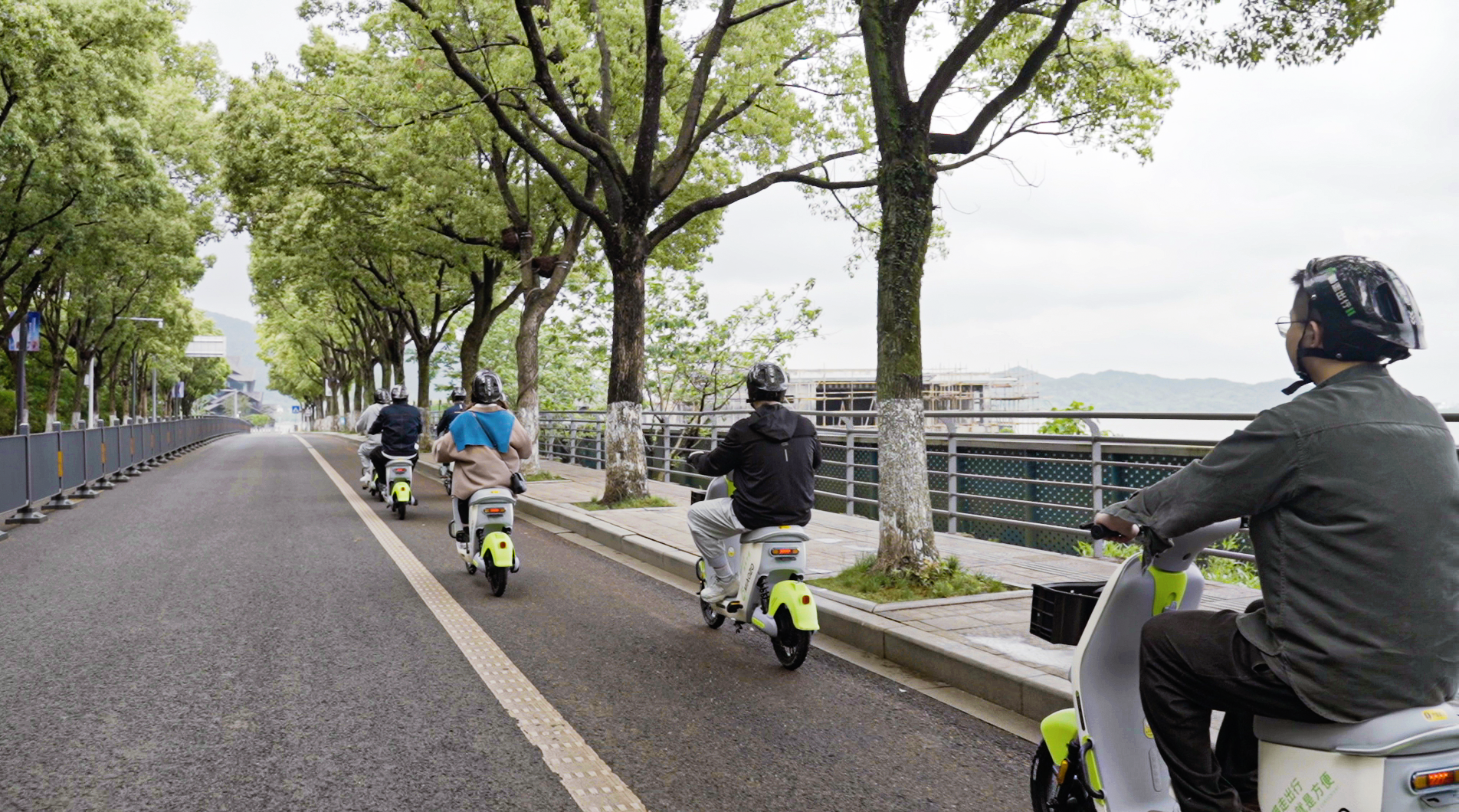 共享電動車減少城市交通壓力